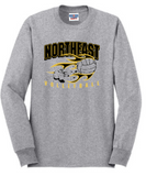 NHS Volleyball - NHS Long Sleeve T Shirt (Grey, Black or White)