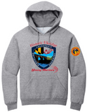 Elkridge Historic Young Marines - Hoodie Sweatshirt (Black or Grey)