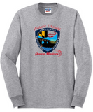 Historic Elkridge Young Marines - Long Sleeve Shirt (Grey or Black)