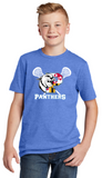 PANTHERS LAX - MD Flag Short Sleeve (Black or Blue) (Youth and Adult)