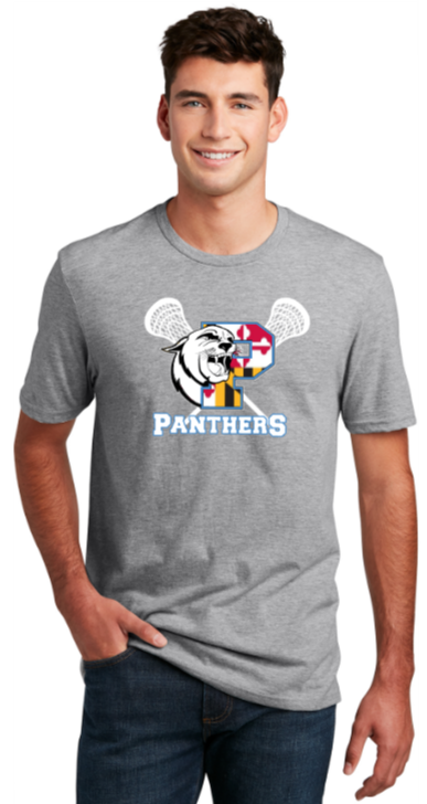 PANTHERS LAX - MD Flag Short Blended SS T Shirt