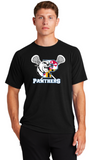 PANTHERS LAX - MD Flag TALL Performance Short Sleeve T Shirt (Black or Silver)