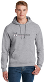 St. Joseph School - Adult Hoodie Sweatshirt - Wolfie Long (Black, White or Grey)