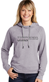 St. Joseph School - Lady French Terry Lightweight Pullover - Wolfpack (Heather Grey or Heather Black)