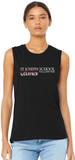 St. Joseph School - Women's Jersey Muscle Tank - Wolfpack (Black, White or Grey)