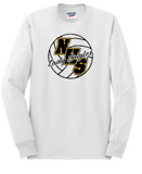 NHS Volleyball - Official Long Sleeve T Shirt (Grey, Black or White)