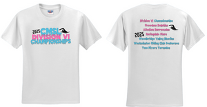 2025 CMSL DIV VI - White Short Sleeve Shirt