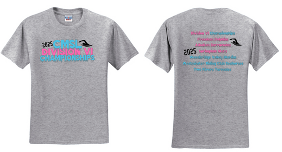2025 CMSL DIV VI - Grey Short Sleeve Shirt