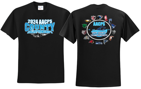 2024 AACPS Swimming Champs - Short Sleeve Shirt - USE CODE: AACO FREE SHIP