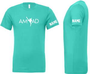 AMAD - Teal Short Sleeve Sleeve (Youth and Adult)