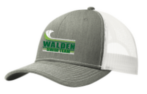 Walden Swim - Grey Snapback Trucker Hat (Printed)