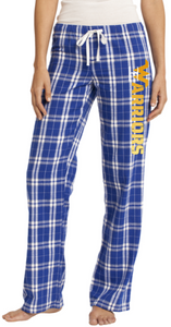 Warriors Gymnastics - Flannel PJ Pants (Black or Blue)