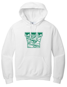 Walden Swim- W White Hoodie Sweatshirt