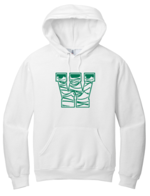 Walden Swim- W White Hoodie Sweatshirt