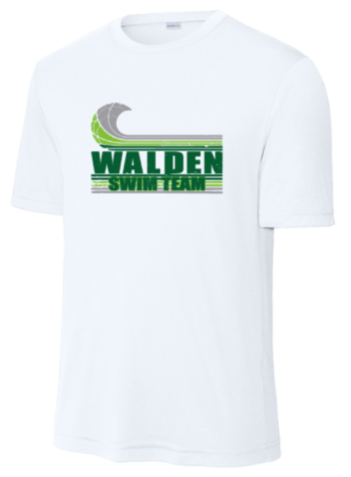Walden Swim - Retro White Performance Short Sleeve Shirt