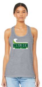 Walden Swim - Retro Grey Racer Back Tank Top
