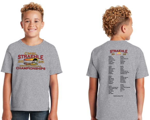 2025 CMSL CHAMPS - Grey Cotton/Poly Short Sleeve Shirt