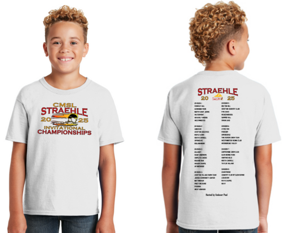 2025 CMSL CHAMPS - White Cotton/Poly Short Sleeve Shirt