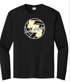 NHS Volleyball - Official Performance Long Sleeve (Grey, White or Black)