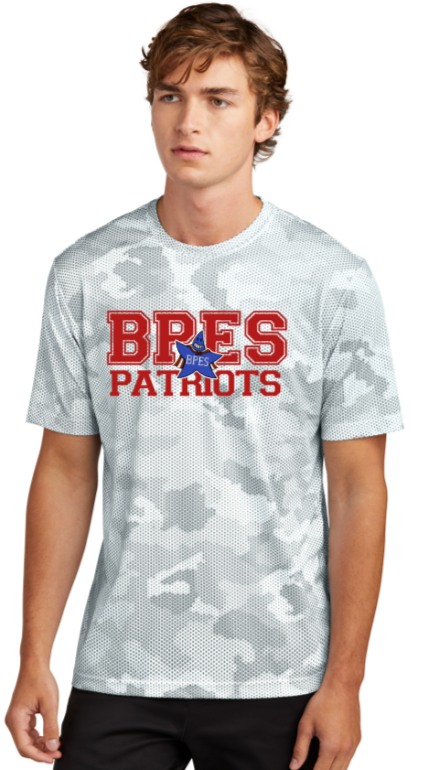 BPES - Patriots - Camo Hex Short Sleeve Shirt