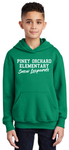 POES - Letters - Hoodie Sweatshirt (White, Green or Grey) (Youth or Adult)