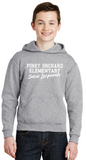 POES - Letters - Hoodie Sweatshirt (White, Green or Grey) (Youth or Adult)