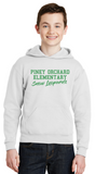 POES - Letters - Hoodie Sweatshirt (White, Green or Grey) (Youth or Adult)