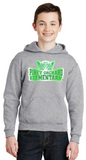 POES - Gradient - Hoodie Sweatshirt (White, Green or Grey) (Youth or Adult)