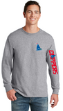 Clippers - Long Sleeve Shirt (Gold or Grey)