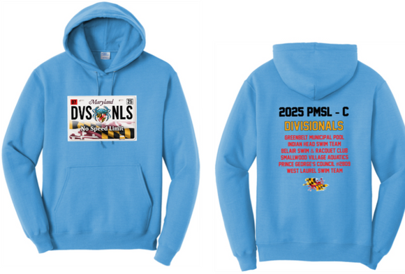 2025 PMSL DIV C Champs - Aquatic Blue Hoodie