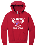 OMHS Track - Shield Hoodie Sweatshirt (Red, Blue or Black)