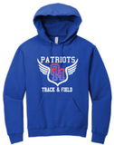 OMHS Track - Shield Hoodie Sweatshirt (Red, Blue or Black)