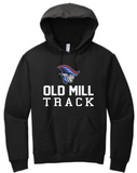 OMHS Track - Classic Hoodie Sweatshirt (Red, Blue or Black)