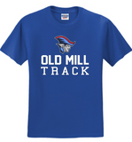 OMHS Track - Classic Short Sleeve Shirt (Red, Blue or Black)