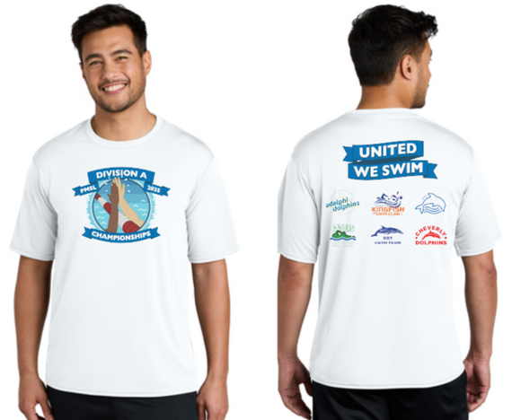 2025 PMSL DIV A CHAMPS - White Performance Short Sleeve Shirt