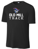 OMHS Track - Classic SS Performance Shirt (Red, Blue or Black)