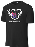 OMHS Track - Shield SS Performance Shirt (Red, Blue or Black)