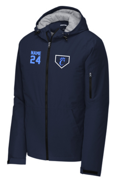 CHS Softball - Waterproof Insulated Jacket – Crab & Anchor
