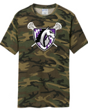 MEADE Lax - Official Camo SS T Shirt (Pink Camo / Military Camo)