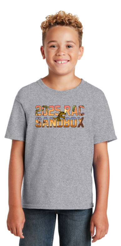 2025 RAC SANDBOX - Grey Cotton/Poly Short Sleeve Shirt