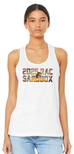 2025 RAC SANBOX - White Racer Back Tank Top