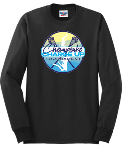 2024 Charge Up - Long Sleeve T Shirt (Black)