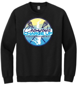 2024 Charge Up - Crew Neck Sweatshirt (Black)