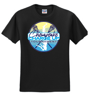 2024 Charge Up - Short Sleeve T Shirt (Black)