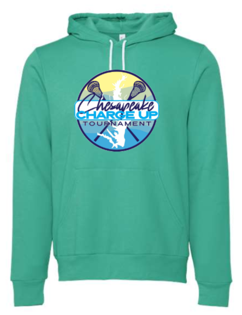 2024 Charge Up - TEAL Hoodie Bella Canvas Shirt (ONLINE ONLY)