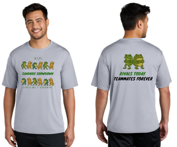 2025 RAC SANDBOX SHOWDOWN - Grey Performance Short Sleeve Shirt