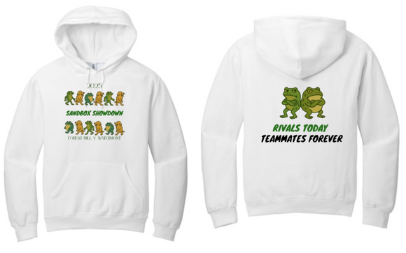 2025 RAC SANDBOX SHOWDOWN - White Hoodie