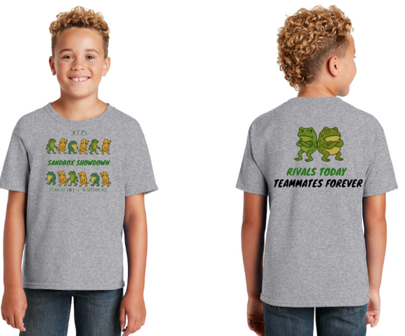 2025 RAC SANDBOX SHOWDOWN - Grey Cotton/Poly Short Sleeve Shirt