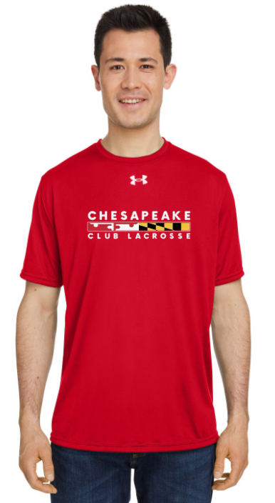 CC LAX - Under Armour Short Sleeve Shirt (Black or Red)