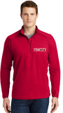 CC LAX - 1/4 Zip Pullover (Red or Black) (Men's or Lady)